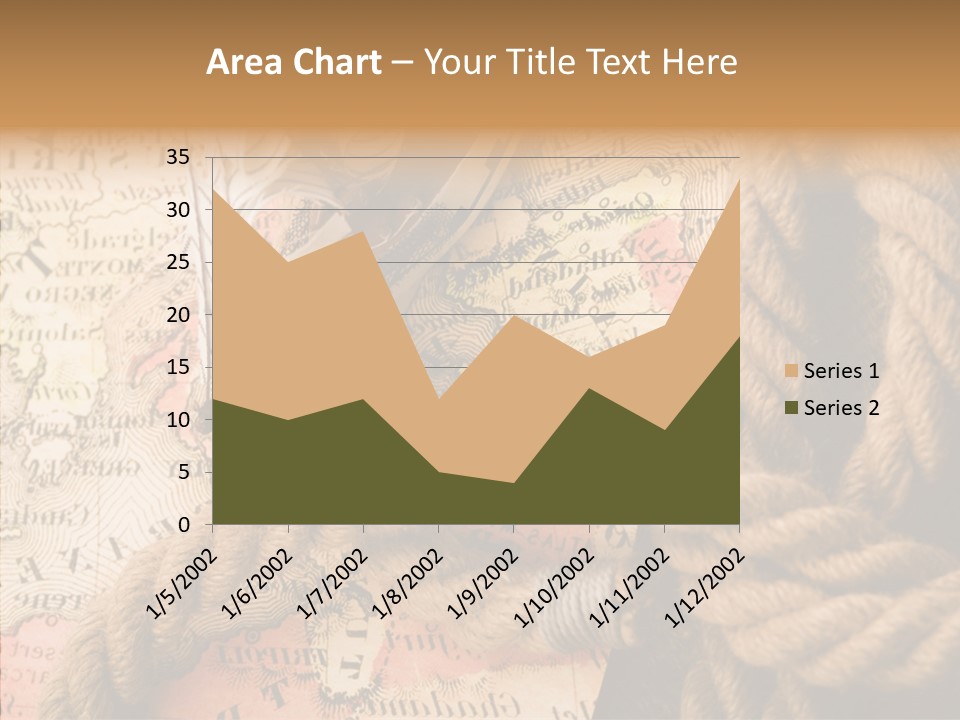 South Cartography Illustration PowerPoint Template