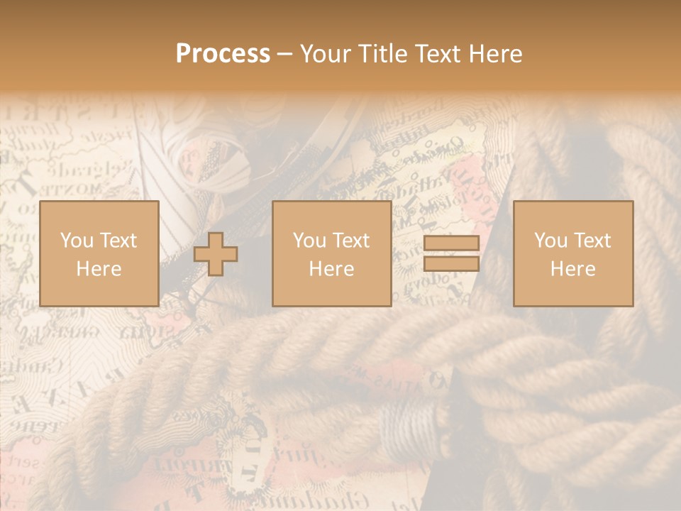 South Cartography Illustration PowerPoint Template