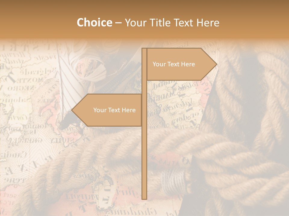 South Cartography Illustration PowerPoint Template