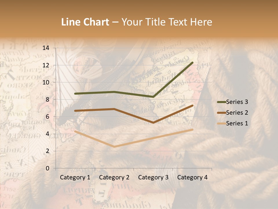 South Cartography Illustration PowerPoint Template