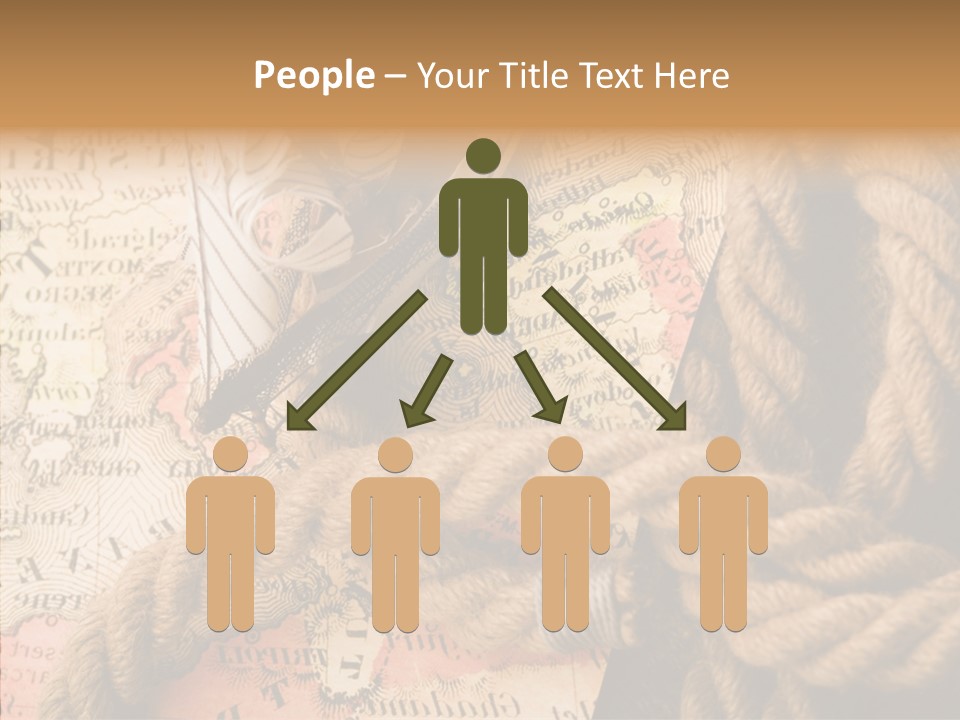 South Cartography Illustration PowerPoint Template