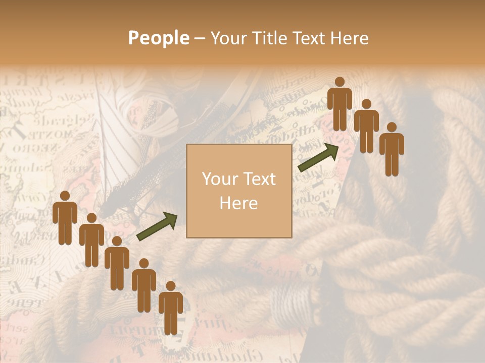 South Cartography Illustration PowerPoint Template