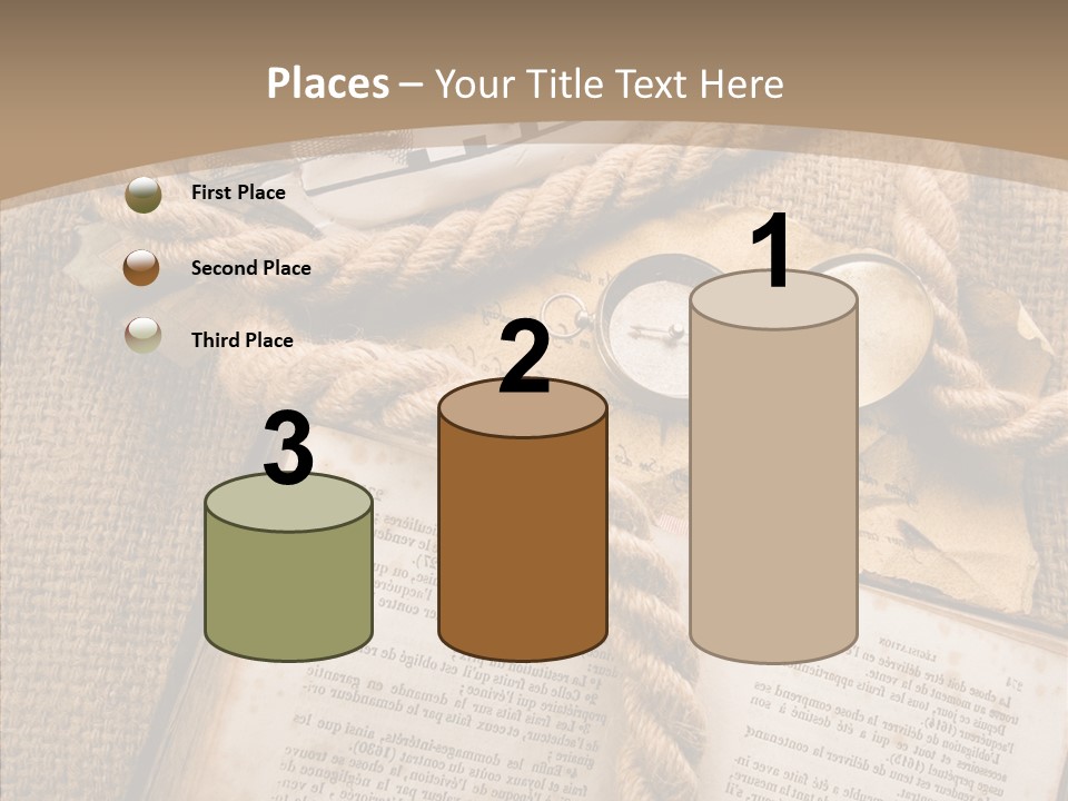 World Communication Spotted PowerPoint Template