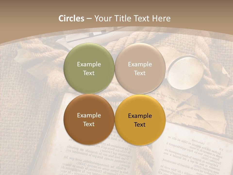 World Communication Spotted PowerPoint Template