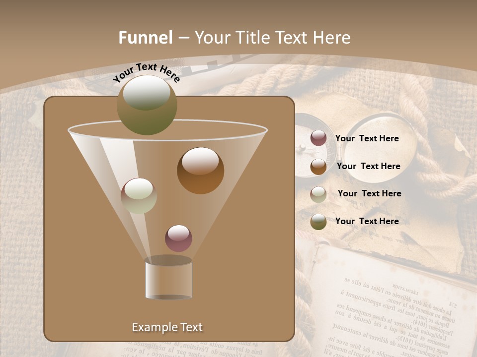 World Communication Spotted PowerPoint Template