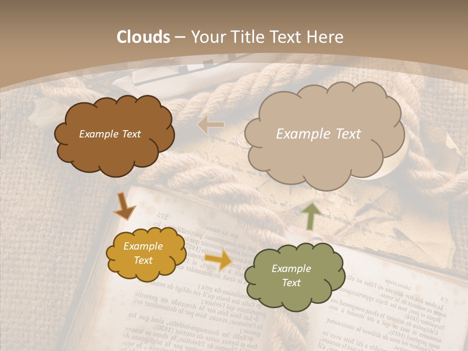 World Communication Spotted PowerPoint Template