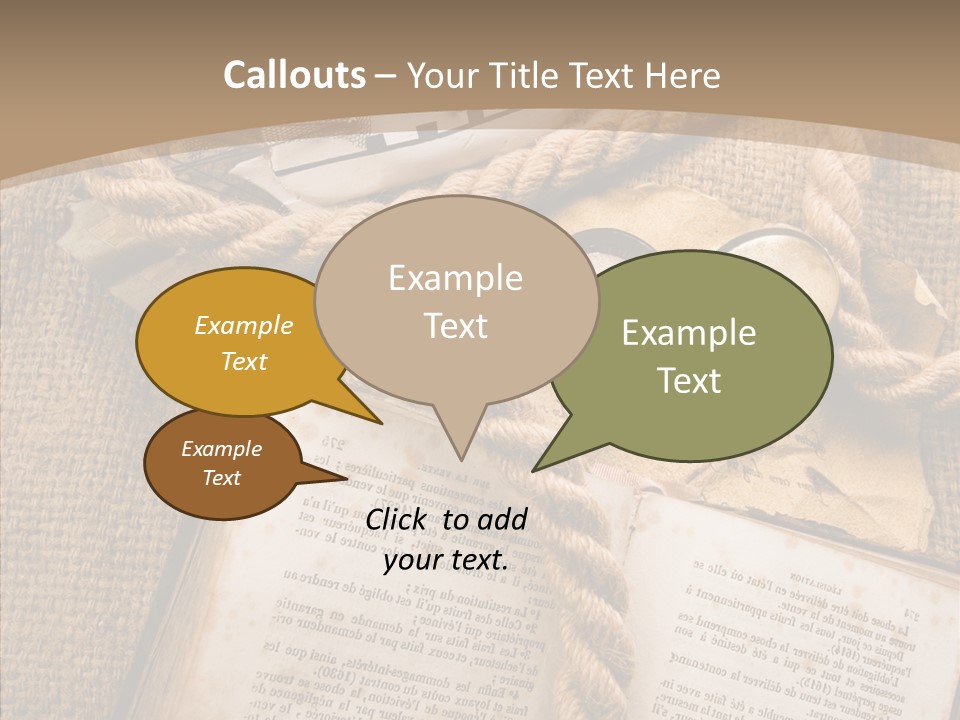 World Communication Spotted PowerPoint Template