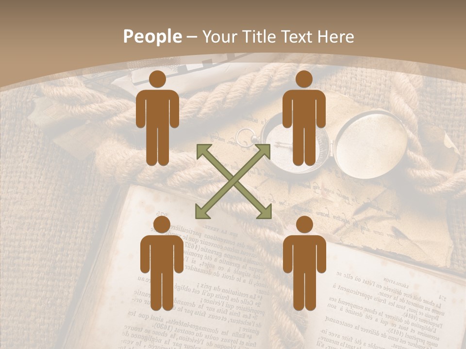 World Communication Spotted PowerPoint Template