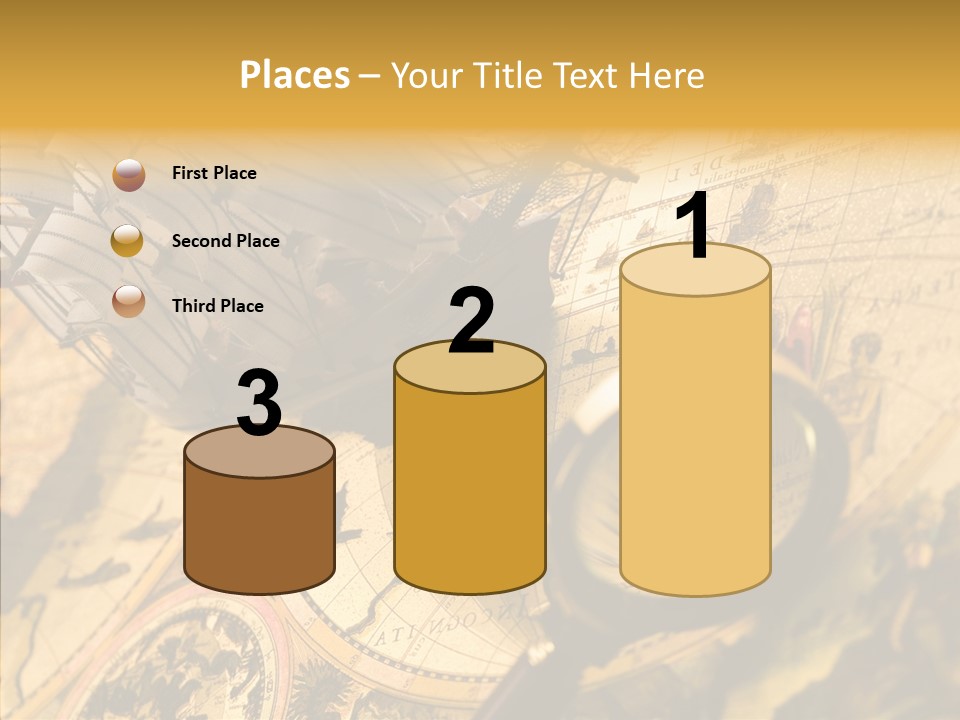 North Cartography Age PowerPoint Template