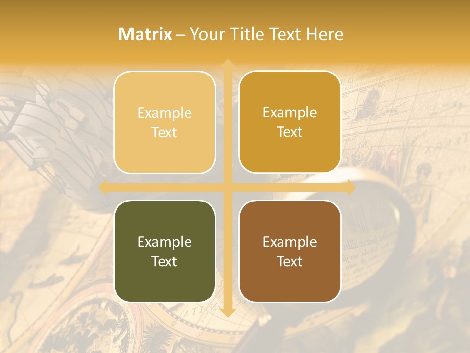 North Cartography Age PowerPoint Template