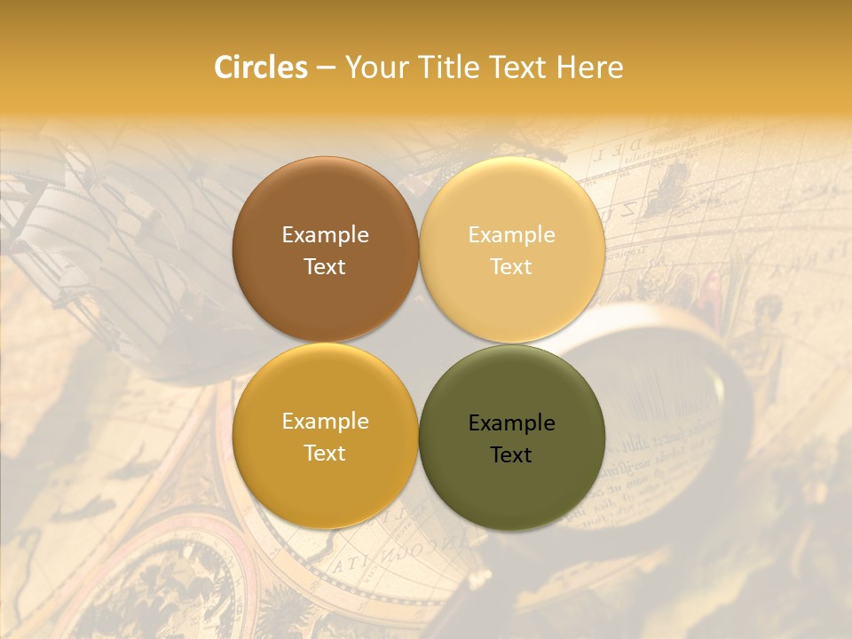 North Cartography Age PowerPoint Template