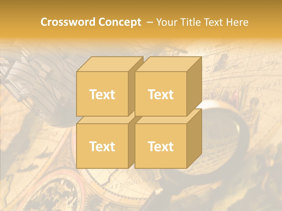 North Cartography Age PowerPoint Template