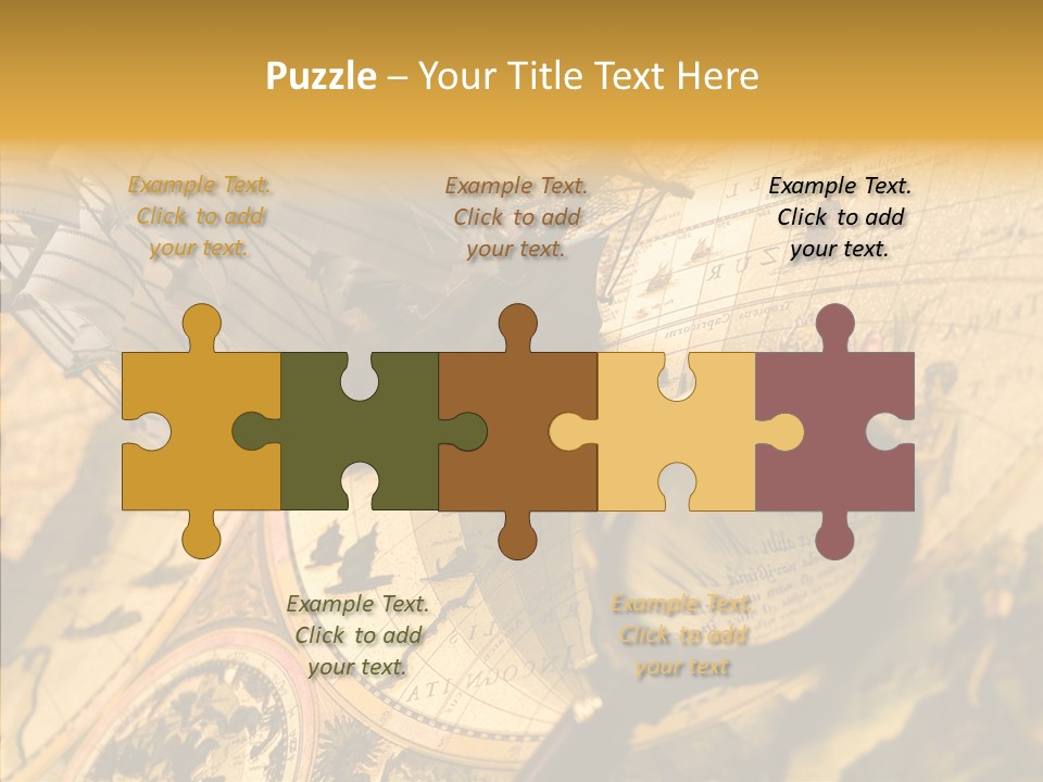 North Cartography Age PowerPoint Template