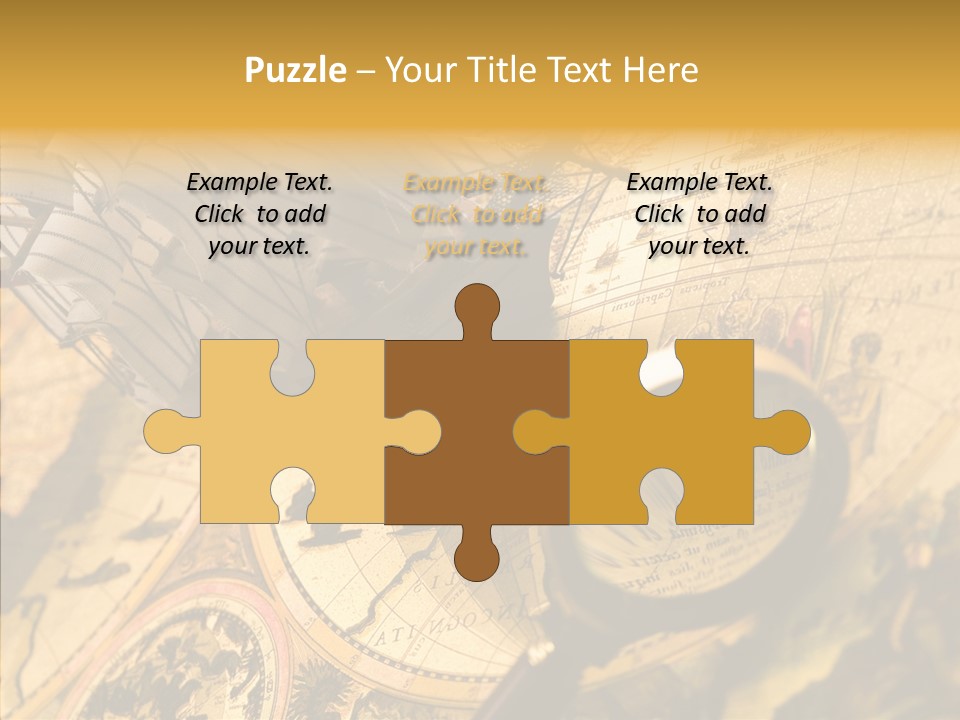 North Cartography Age PowerPoint Template