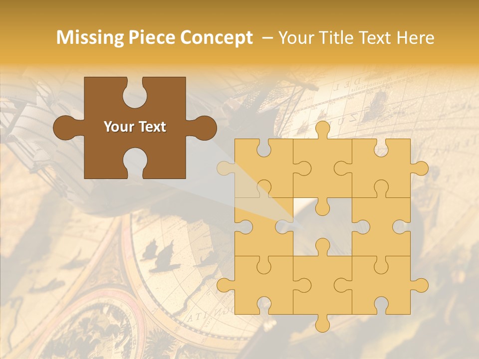 North Cartography Age PowerPoint Template