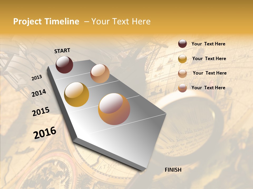 North Cartography Age PowerPoint Template