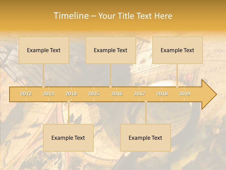 North Cartography Age PowerPoint Template
