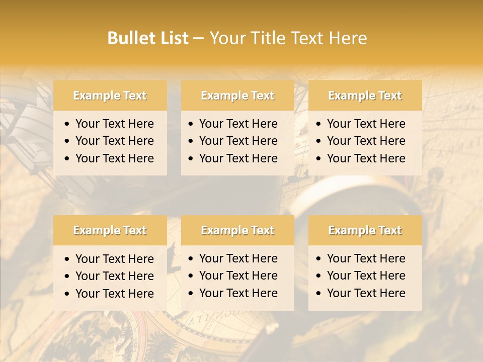 North Cartography Age PowerPoint Template