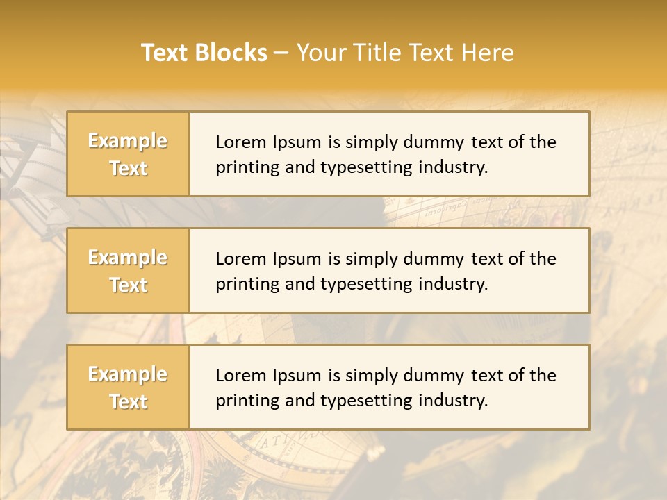 North Cartography Age PowerPoint Template
