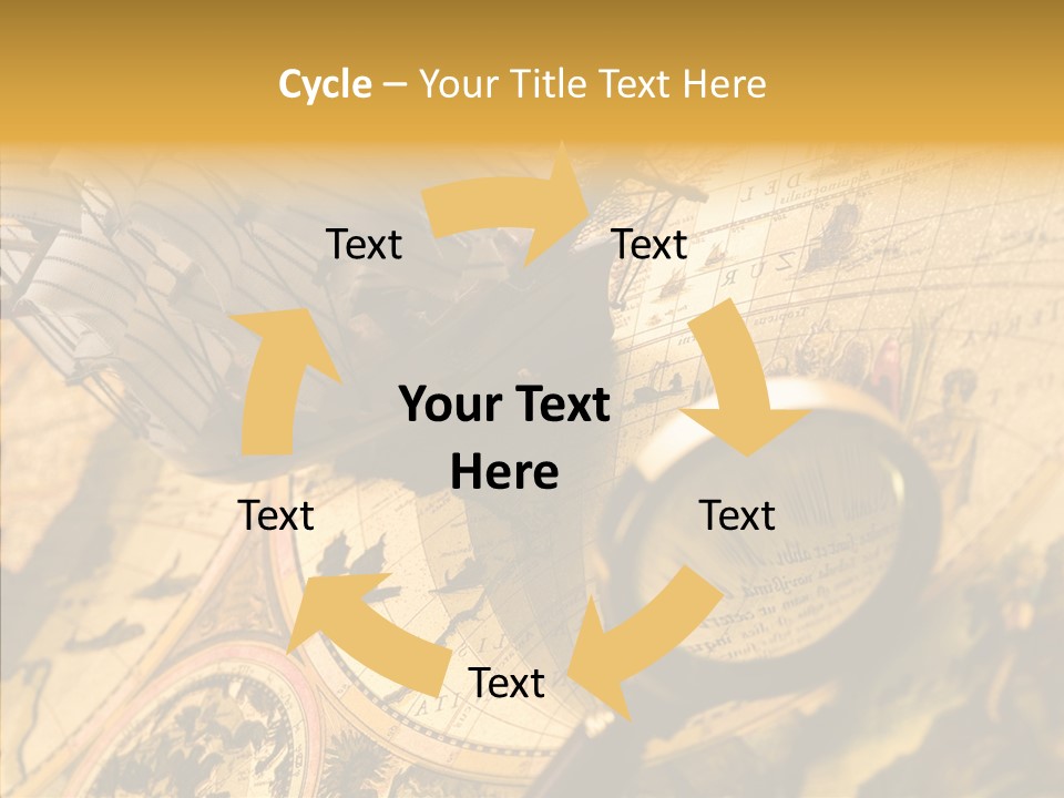 North Cartography Age PowerPoint Template