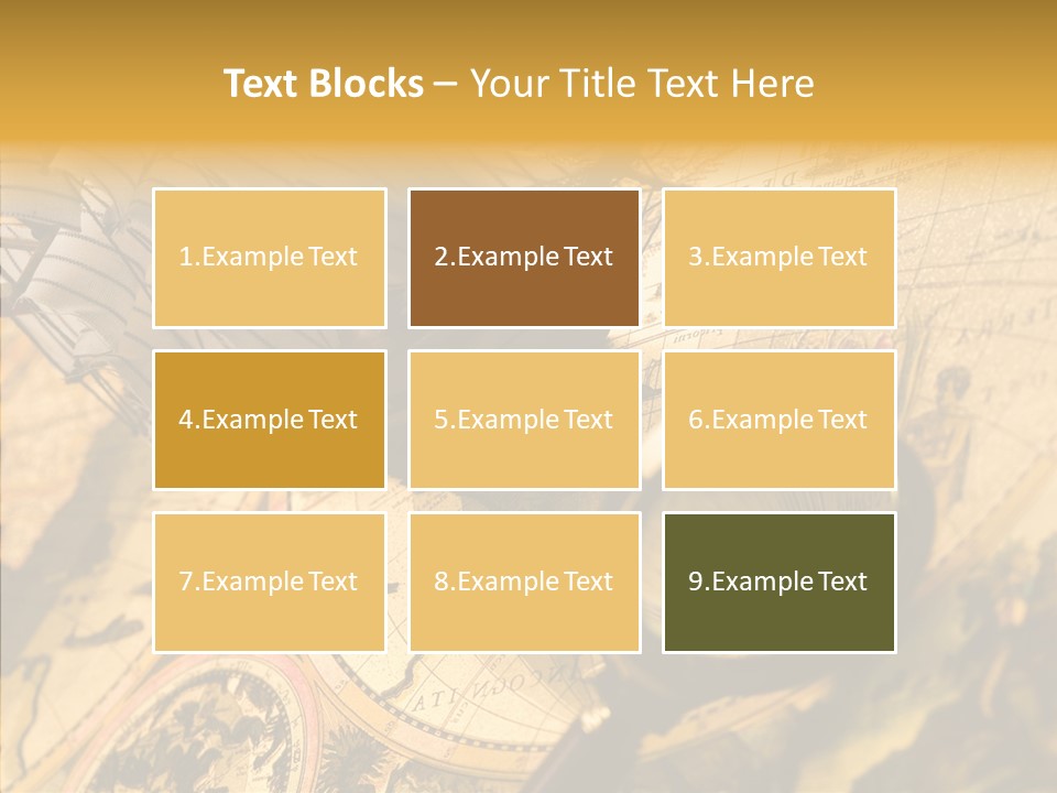 North Cartography Age PowerPoint Template