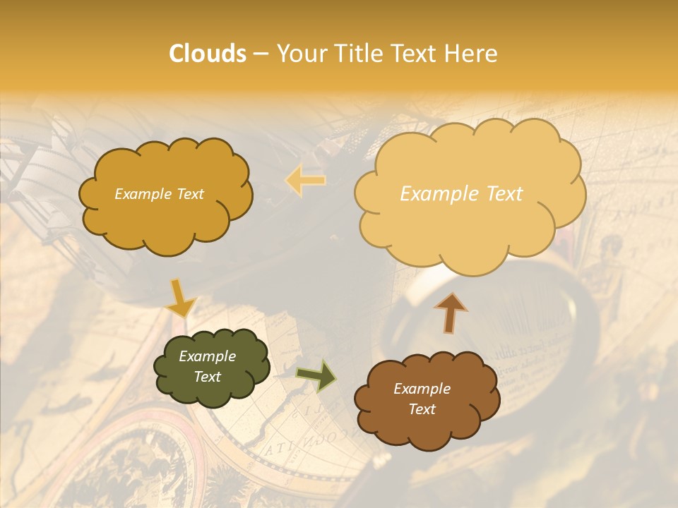 North Cartography Age PowerPoint Template