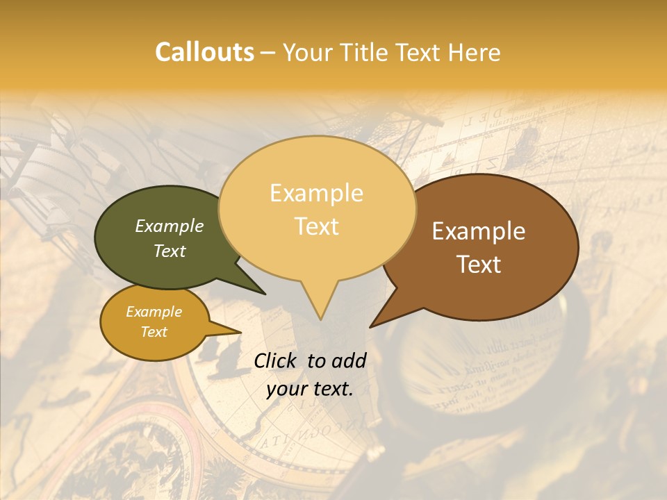 North Cartography Age PowerPoint Template