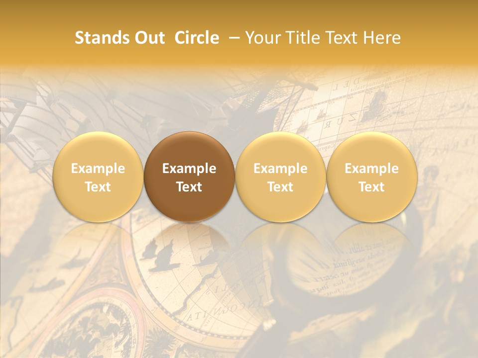 North Cartography Age PowerPoint Template