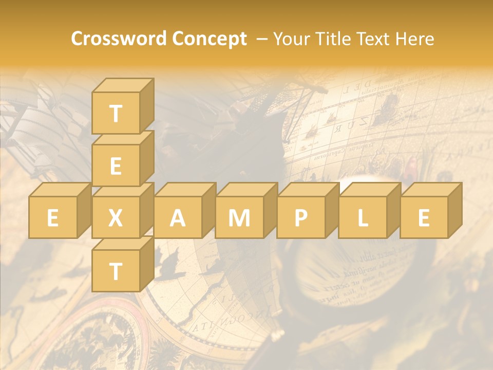 North Cartography Age PowerPoint Template