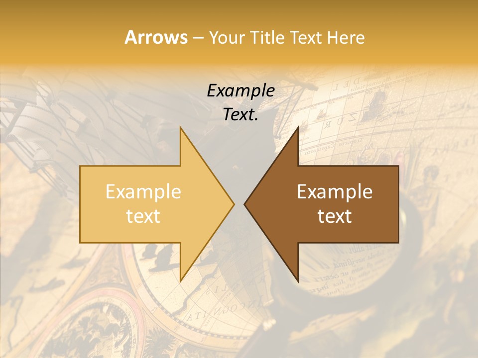 North Cartography Age PowerPoint Template