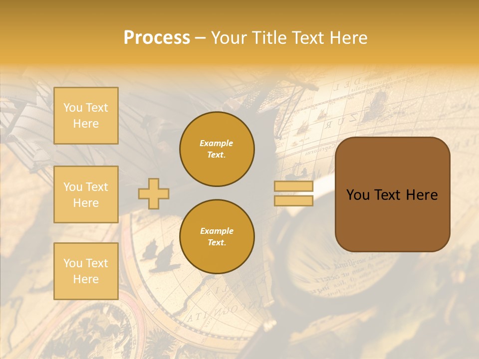 North Cartography Age PowerPoint Template