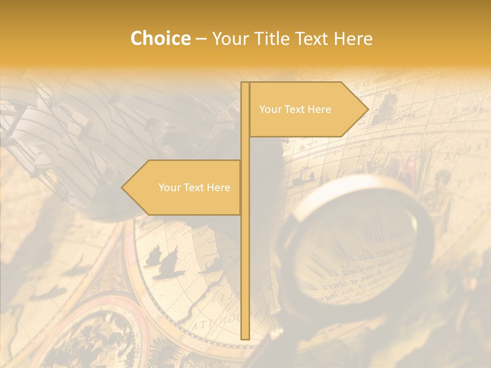 North Cartography Age PowerPoint Template