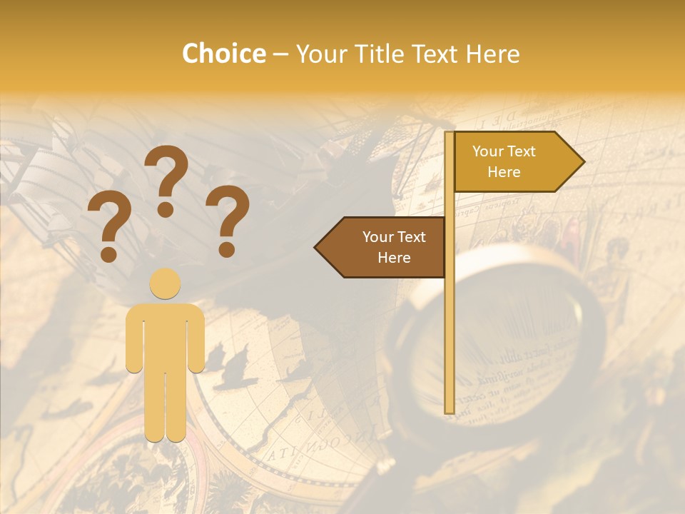 North Cartography Age PowerPoint Template