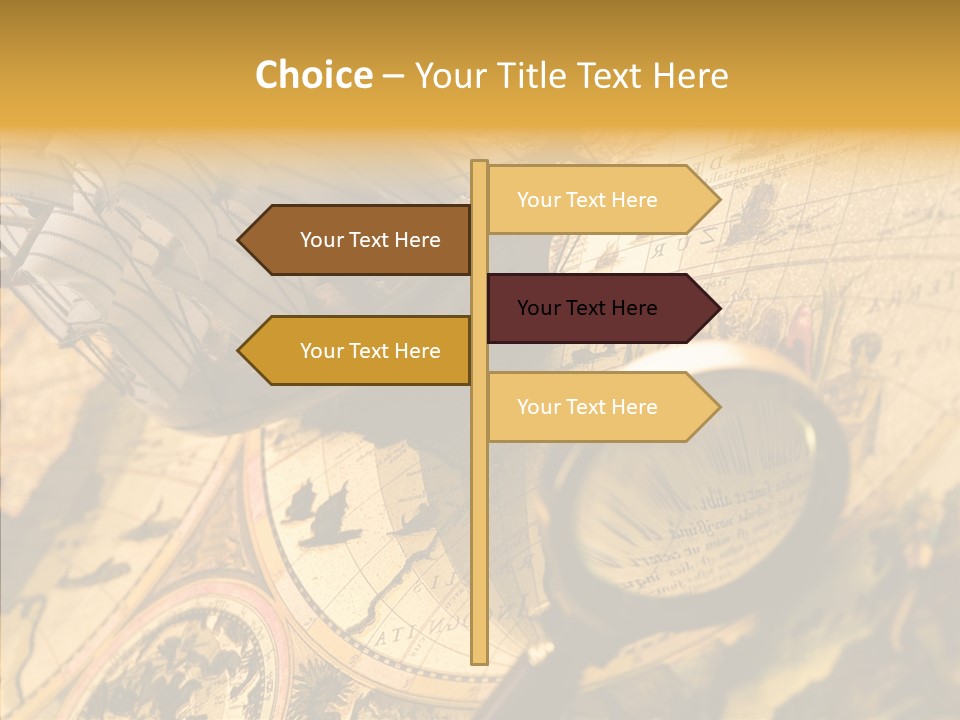 North Cartography Age PowerPoint Template