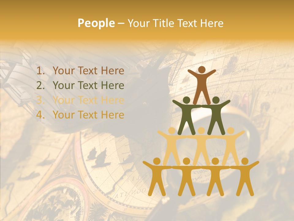 North Cartography Age PowerPoint Template