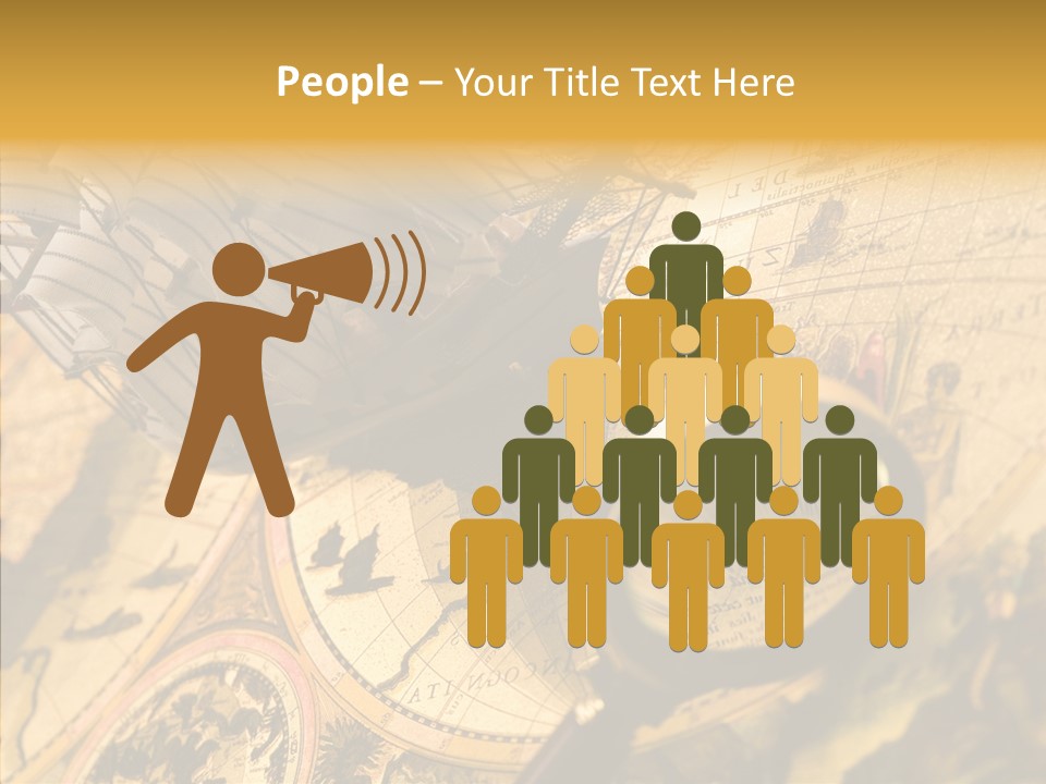 North Cartography Age PowerPoint Template