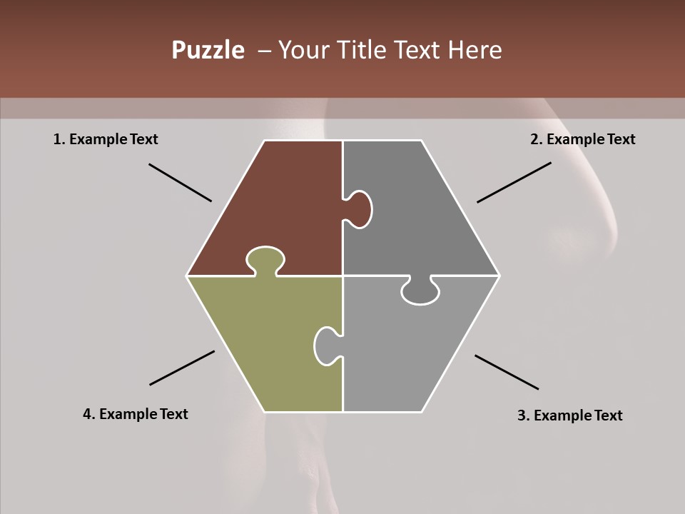 Body Naked Nipples PowerPoint Template