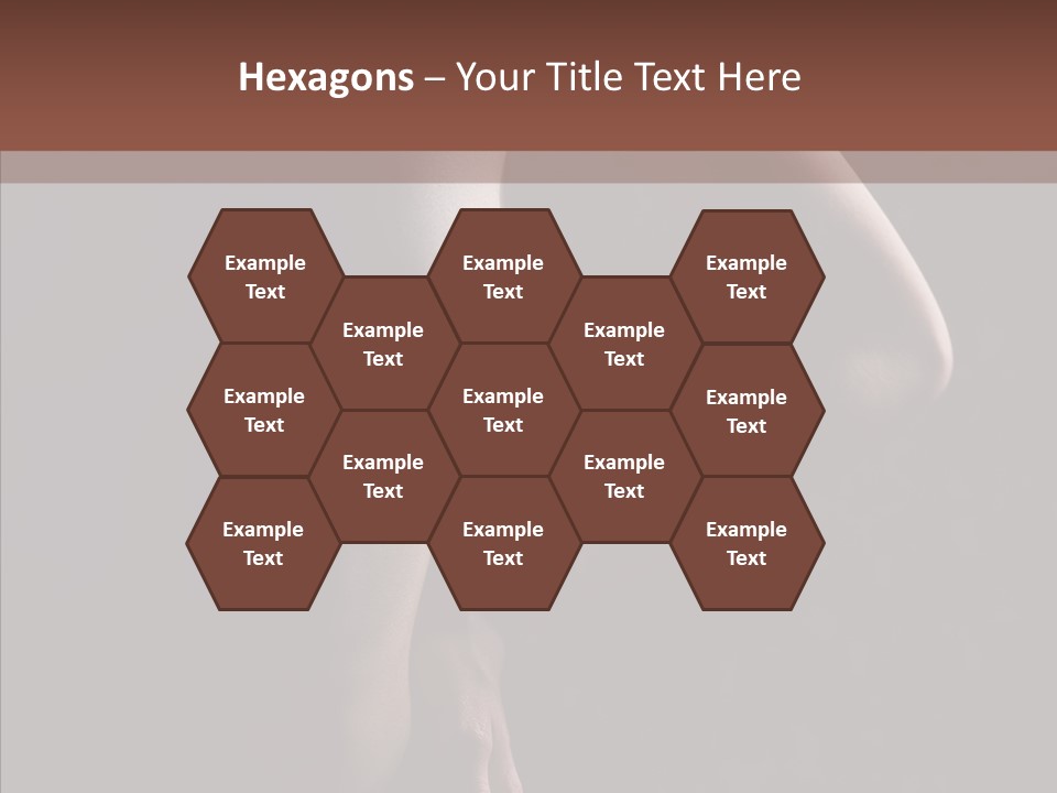 Body Naked Nipples PowerPoint Template