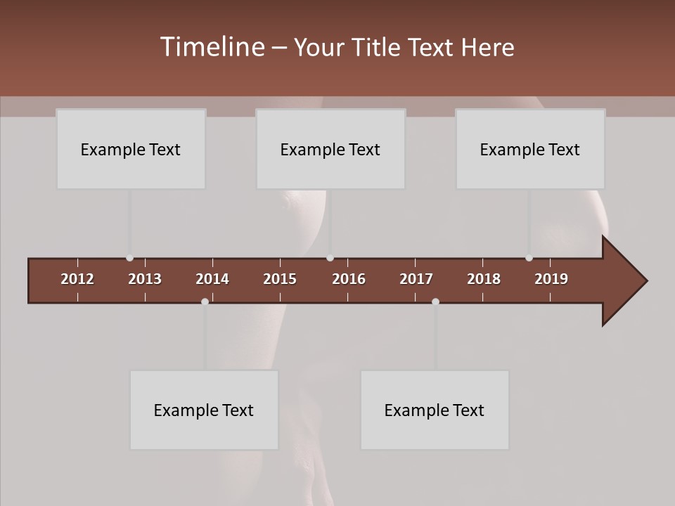 Body Naked Nipples PowerPoint Template