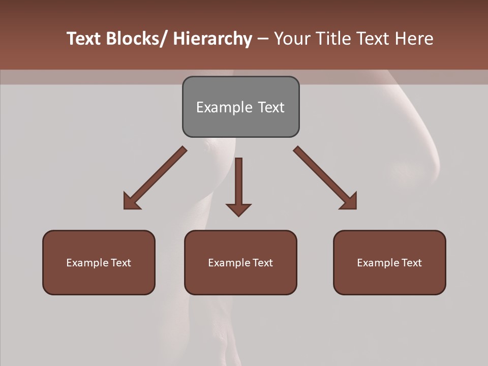 Body Naked Nipples PowerPoint Template