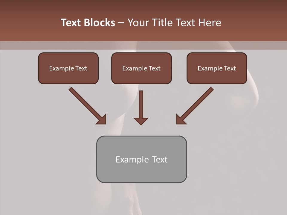 Body Naked Nipples PowerPoint Template
