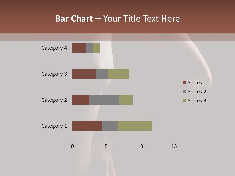 Body Naked Nipples PowerPoint Template