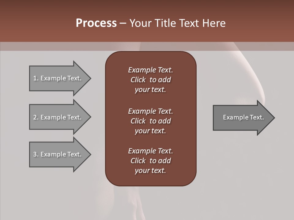 Body Naked Nipples PowerPoint Template