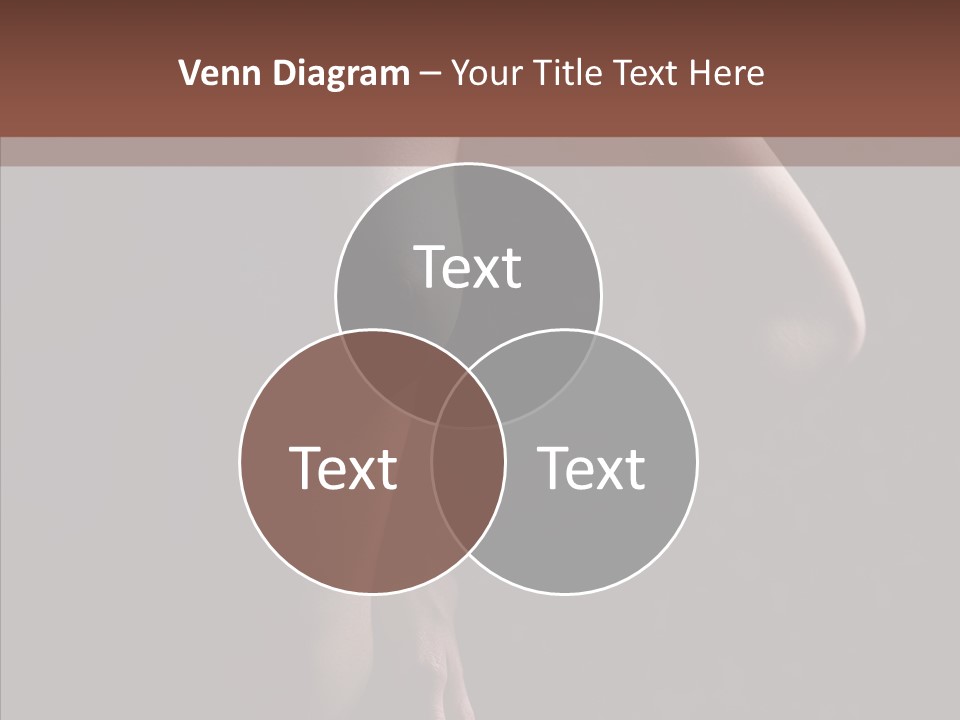 Body Naked Nipples PowerPoint Template