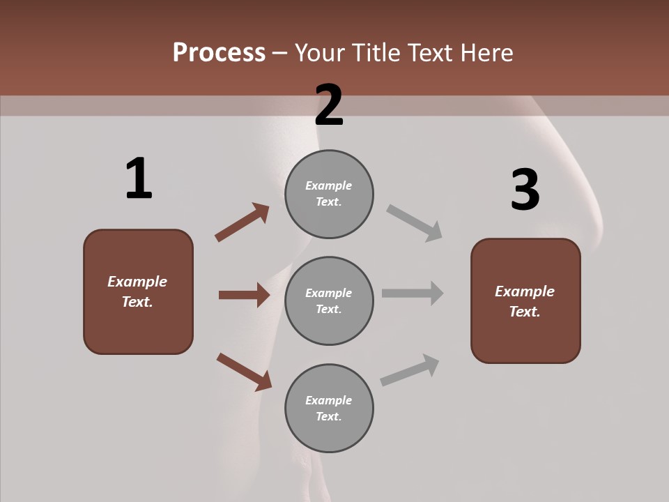 Body Naked Nipples PowerPoint Template