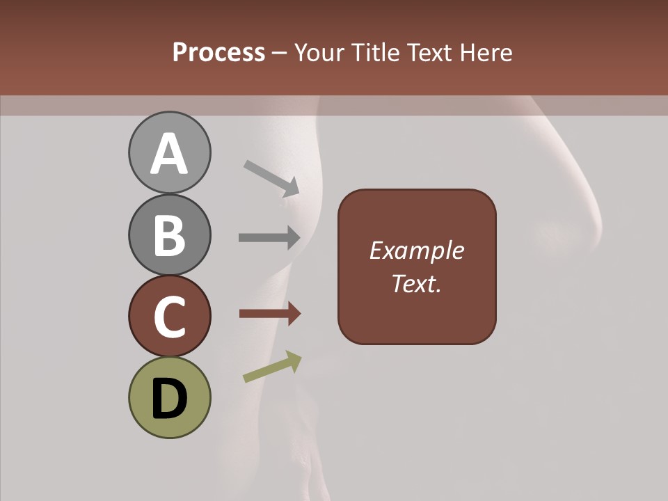 Body Naked Nipples PowerPoint Template