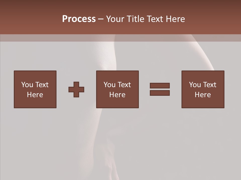 Body Naked Nipples PowerPoint Template