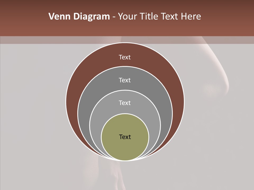 Body Naked Nipples PowerPoint Template