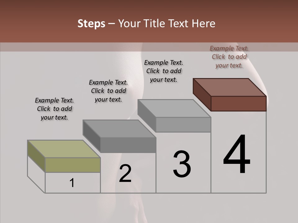 Body Naked Nipples PowerPoint Template