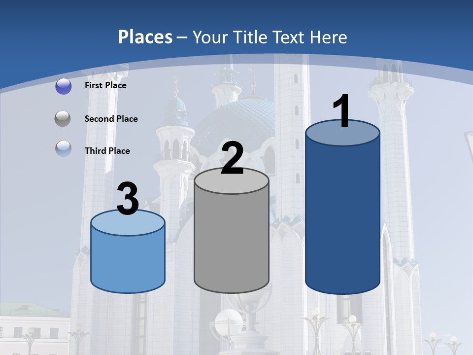 Built Arranging Tatarstan PowerPoint Template